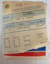 JOHNSON EVINRUDE OMC BEARING AND SHIM KIT PART 381145