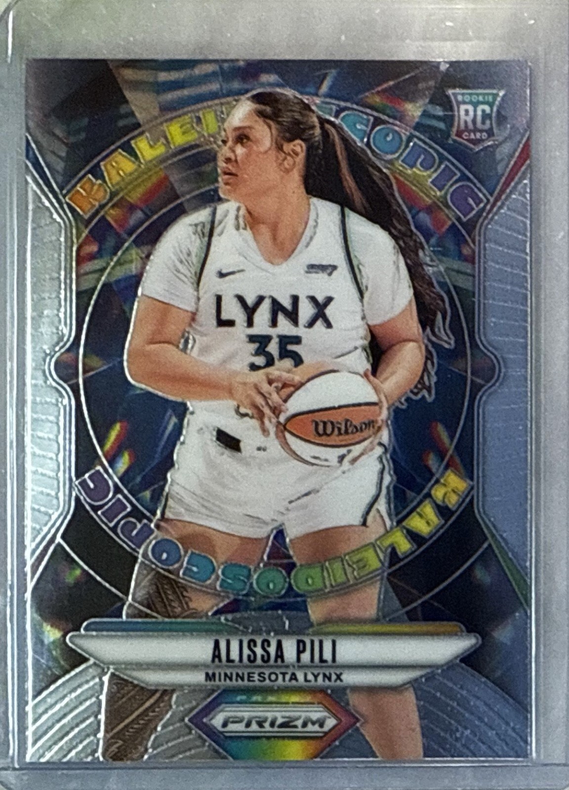 Alissa Pili Rookie Card 2024 Panini Prizm WNBA Kaleidoscope Insert-#13 Lynx RC