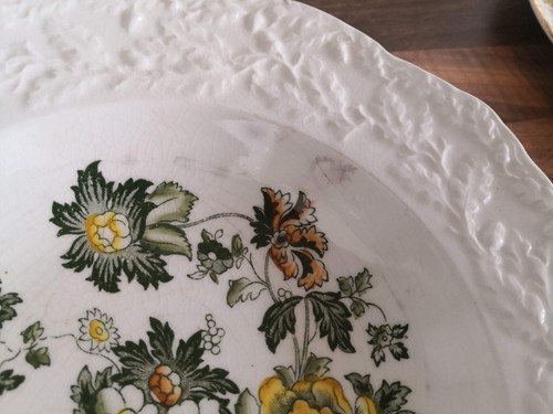 masons henley patent ironstone vintage bowl Floral - Picture 5 of 9