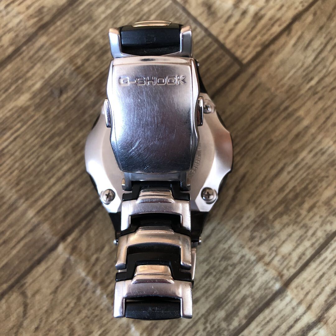 ① G-SHOCK GW-1200Jメタルバンド改 電波ソーラー ☆レアG-SHOCK ソーラー電波 メタルバンド GW-1200J-1AJF ① G-SHOCK