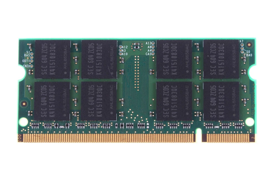 2 GB 2 X 1 GB NUOVO Samsung memoria DDR2 533 Mh PC2-4200 CL4 computer portatile RAM 200 pin SODIMM # - Immagine 3 di 4