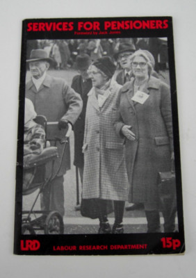 Original Vintage Service für Rentner Heft Arbeitsforschungsabteilung 1974