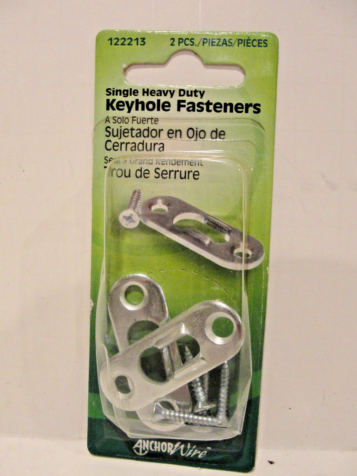 Hillman Group Anchor Wire Single Heavy Duty Keyhole Fasteners, 122213