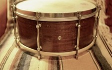 1930's Ludwig 'Pioneer' Model Snare Drum 14" X 6.5 Natural Mahogany