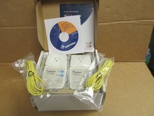 BOX OF 2 COMTREND POWERGRID 902 POWERLINE ETHERNET ADAPTER W/FILTER