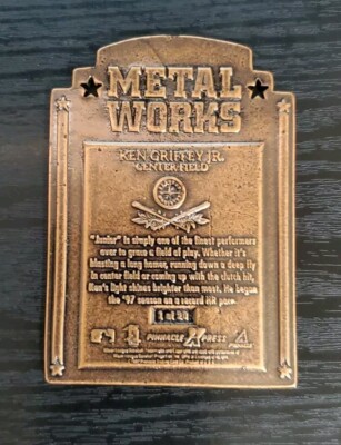 1997 Pinnacle X-Press Metal Works Bronze Ken Griffey Jr #1 | eBay