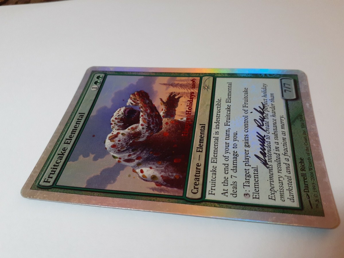 MTG Fruitcake Elemental 英語1枚 マジック：ザ・ギャザリング ☆mtg