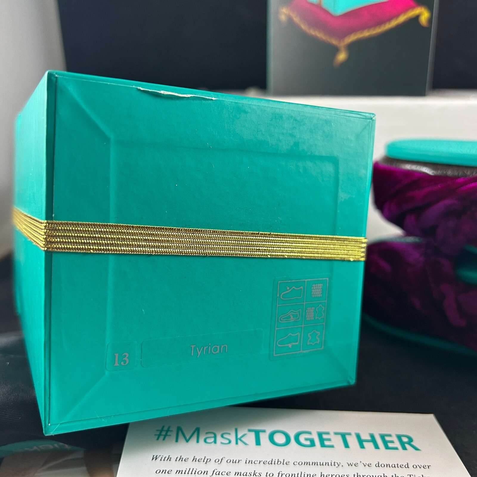 TIEKS BY GAVRIELI TYRIAN RARE LIMITED RELEASE 2020 SIZE 13 NEW NEVER WORN IN BOX image 8