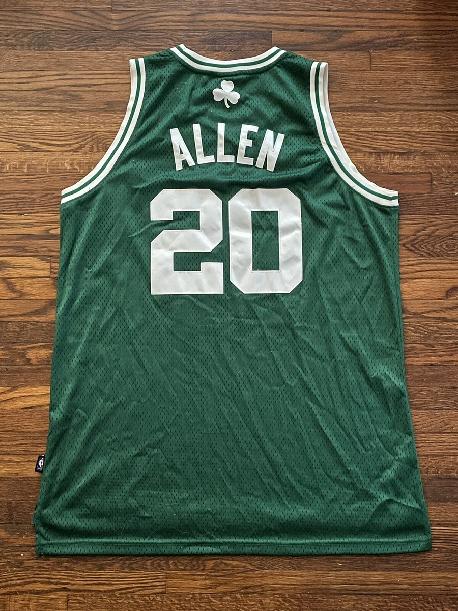 Ray Allen Jersey Adidas XL Number 20 Boston Celtics Length +