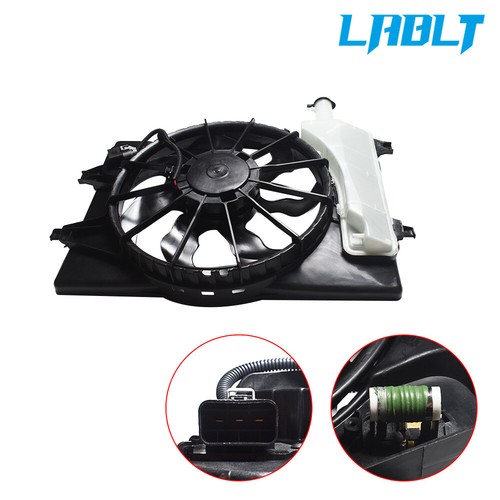 LABLT Engine Radiator Cooling Fan Assembly For 2017-2018 Hyundai Elantra - Foto 5 di 6
