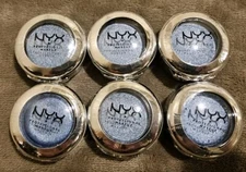 NYX Cosmetics Prismatic Eye Shadow, PS08 Blue Jeans LOT OF 6