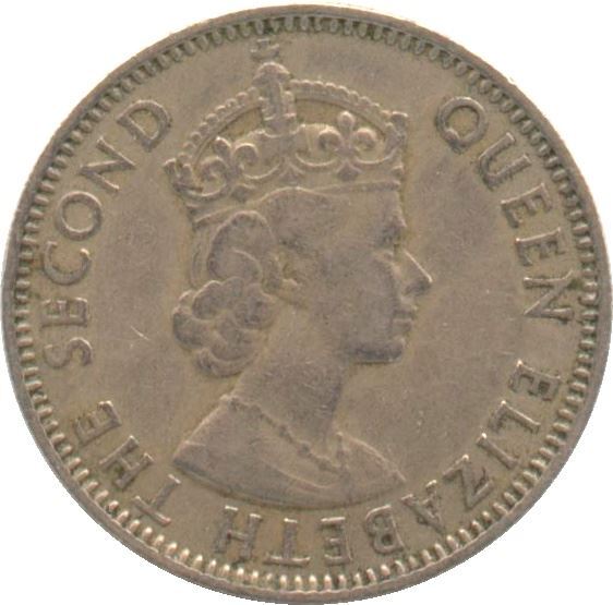 Cyprus 50 Mils Coin | Queen Elizabeth II | KM36 | 1955 | eBay