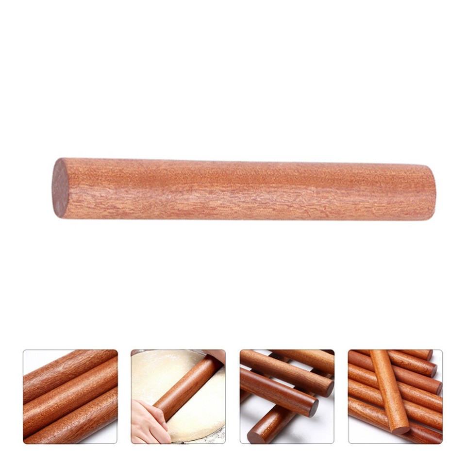 Ebony Rolling Pin Dough Embossing Dumplings Reusable Food Grade Fondant