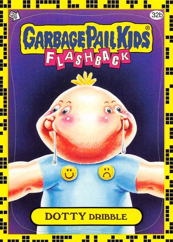 GARBAGE PAIL KIDS 2011 FLASHBACK SERIES 2 PICK-A-CARD YELLOW BASE STICKERS TOPPS - Picture 128 of 321
