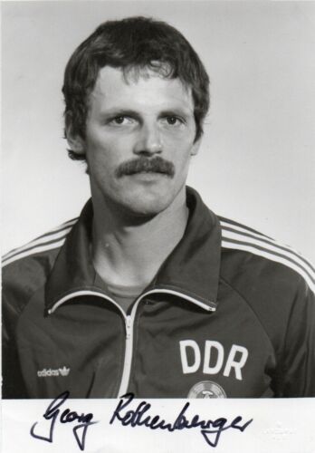 Georg Rothenburger (Handball), sign. alte DDR-AK - Bild 1 von 1