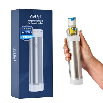 VIVI Epi Carry Case - Portable Temperature Shield for EpiPens - Travel Case f...