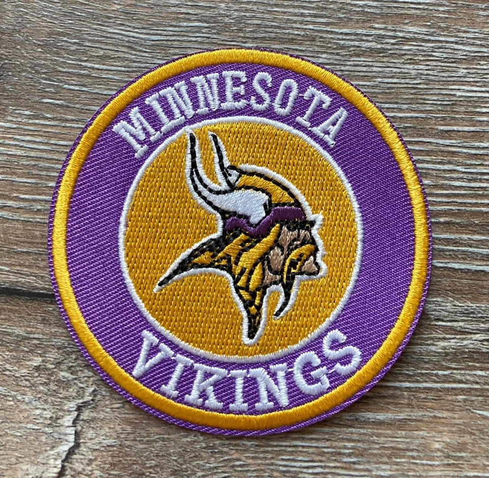 MARKENLOS NFL Minnesota Vikings PATCH Aufnäher Bügelbild American Football US Sport