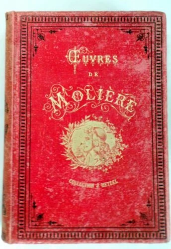 Livres anciens et de collection xixème Molière, sur littérature française