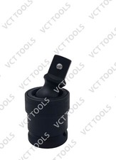 14 Drive Universal Wobble Joint Black Impact Socket Wobble Flex U-joint Vct