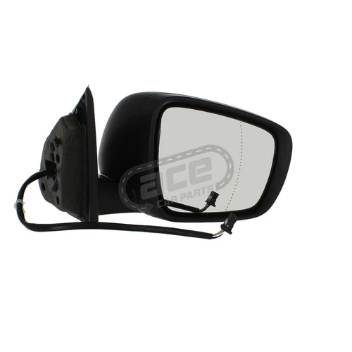 Electric Wing Door Mirror Renault Kadjar 2015-2022 Primed Cover Right Hand Side