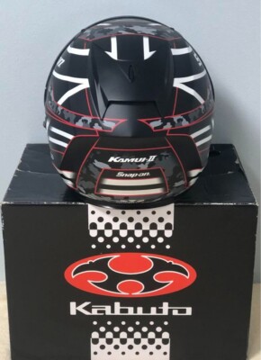 Snap-on x OGK Kabuto x Kamui II Full Face Helmet Black size:M 57