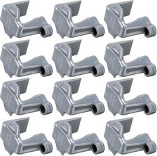 12 Pieces Pontoon Boat Fender Clips Plastic Boat Bumper Clips Adjusters Pontoon