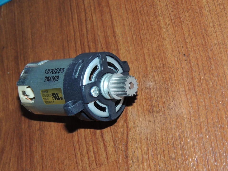 Nuevo - Motor de rodillo de cepillo genuino OEM Johnson DC751 (2) XLLG - Bissell Pet Hair 2087 Foto 3 de 4