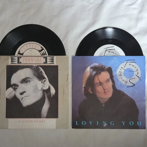Feargal Sharkey - a good heart/loving you    2 x 7" Vinyl singles
