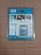 HP Photosmart Hi-Speed 1GB Memory Card - HP Invent, Secure Digital L1876A