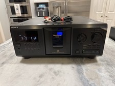 Sony CDP-CX691 Mega Storage 300 CD Changer Player -No Remote -Belts Replaced
