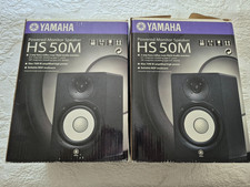 Yamaha HS50M Studio Monitors - Matching Stereo Pair - Excellent Condition 