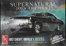 Amt Supernatural 1967 4 Door Chevrolet Impala Sport Sedan In 125 1124 Sealed Amt Supernatural 1967 4 Door Chevrolet Impala Sport Sedan In 125 1124 Sealed
