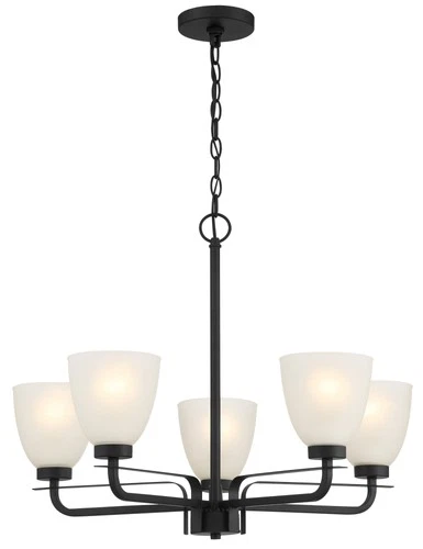 Minka Lavery 4885 Kaitlen 5 Light 26"W Vantage Chandelier - Coal - Picture 2 of 2