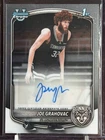 Joe Grahovac 2025-26 Bowman #CPA-JG 1st Bowman Chrome Autograph St Bonaventure