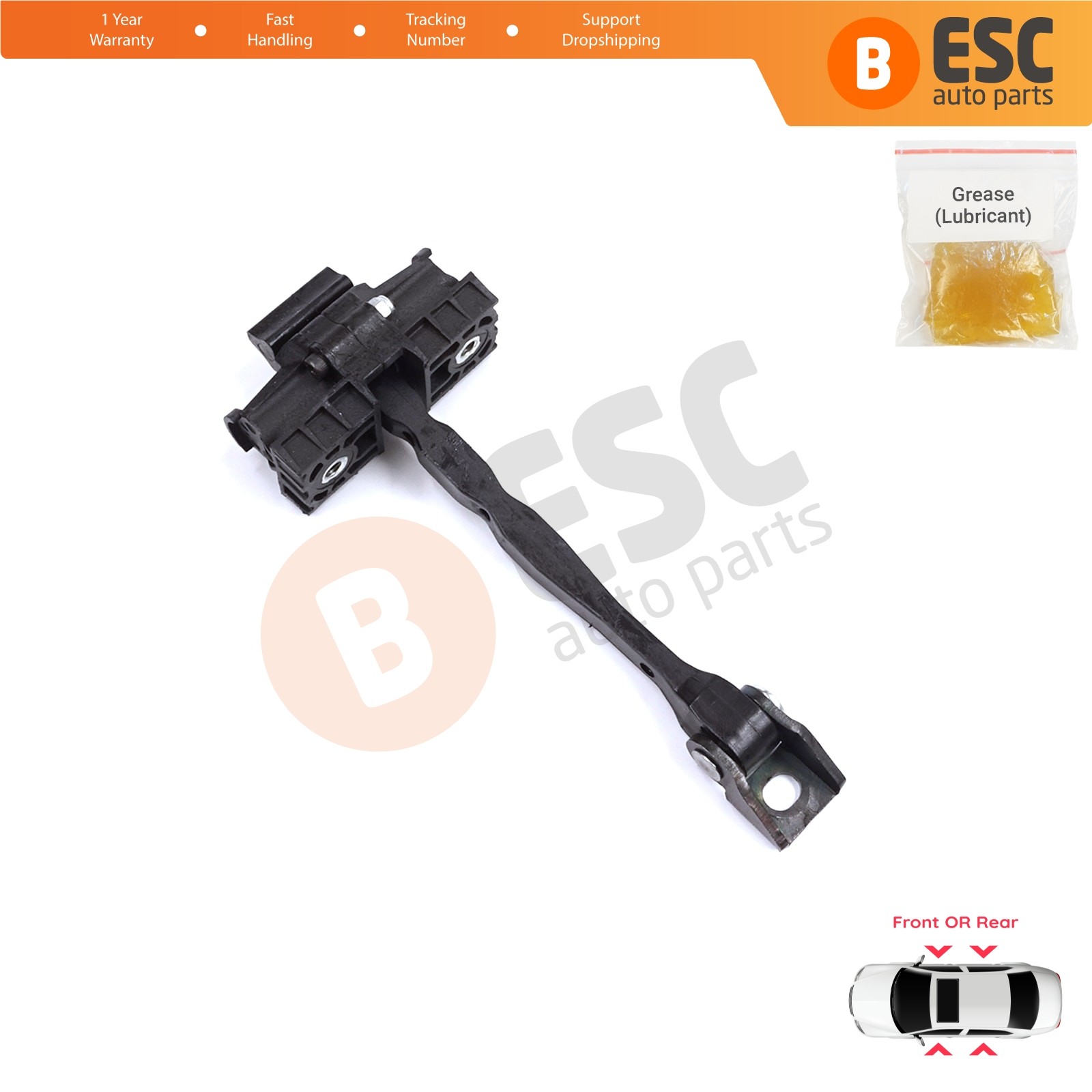 Front or Rear Door Stop Check Assy Limiter for Skoda Superb MK3 B8 3V 2015-2024