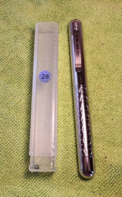 CountyComm Maratac Stainless Steel Embassy Pen Rev SS #28 CAGE: 5VKB6 NIB
