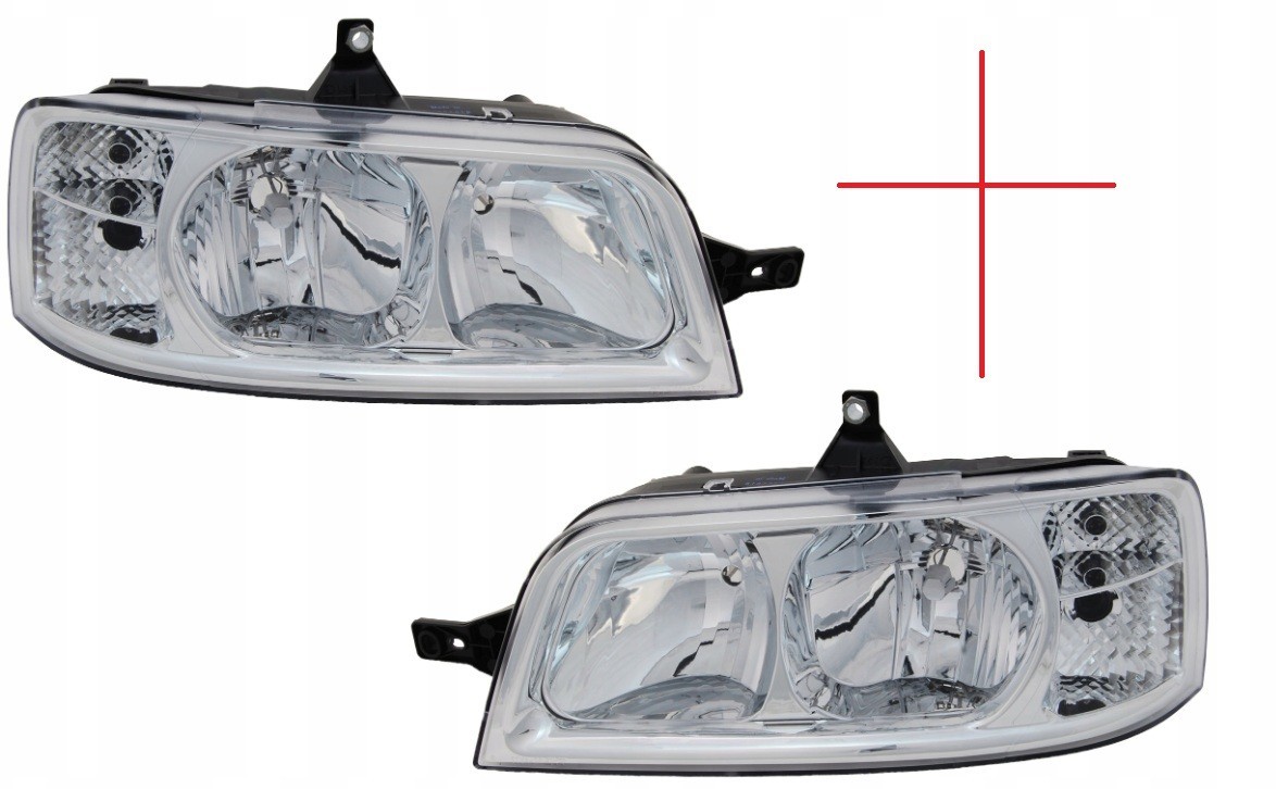 Phares avant électriques droit et gauche pour Ducato et Boxer 2006