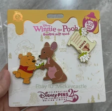 Authentic 2025 Disney  Winnie The Pooh Roo Hundred Acre Wood Pin Series 8/12