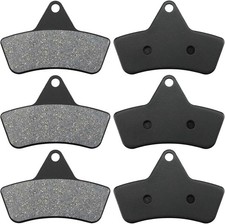 Front and Rear Brake Pads for Arctic Cat 250 300 375 400 500 650 2x4 4x4 1998-20