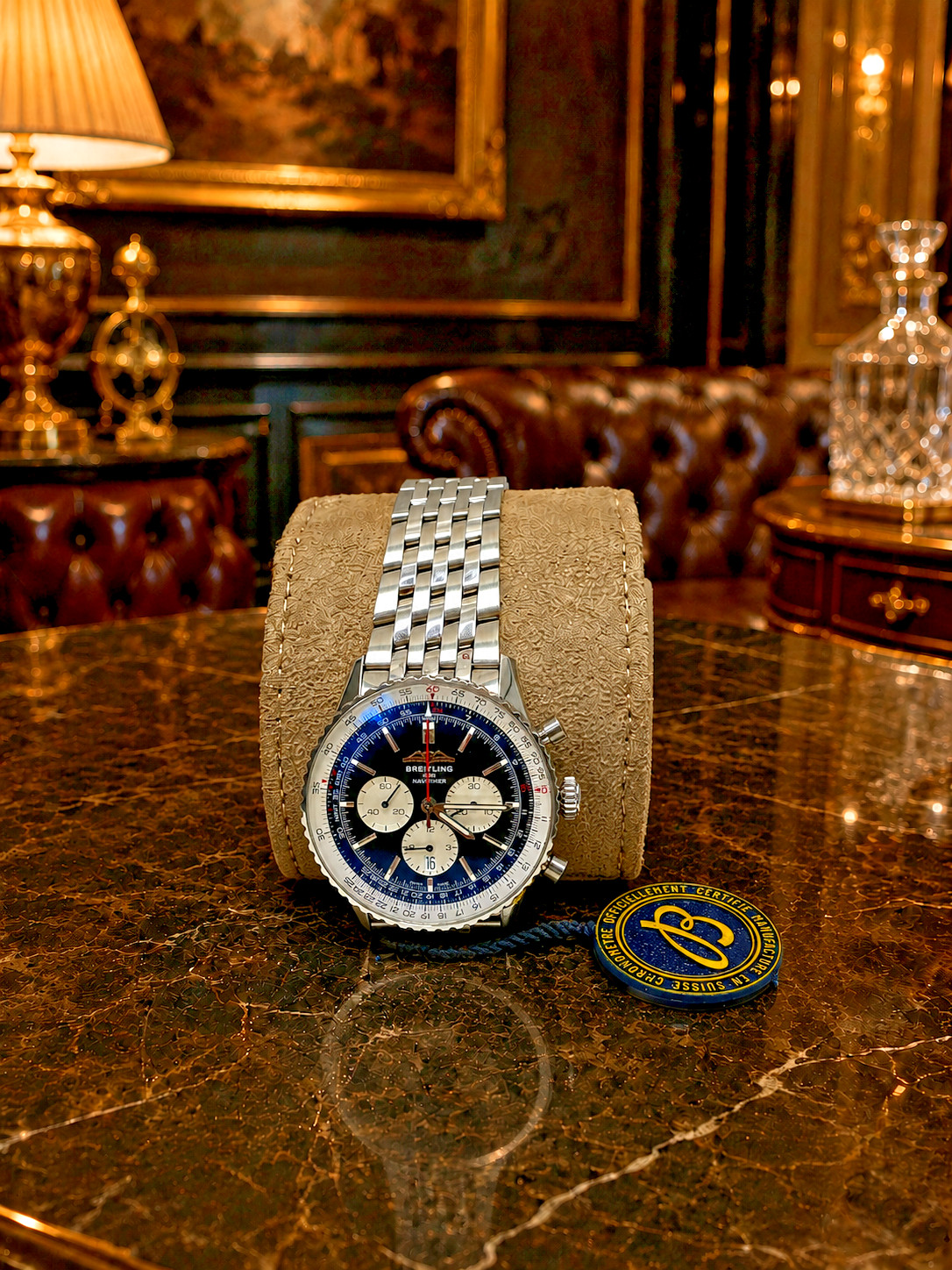 BREITLING NAVITIMER TAGS RECEIPT