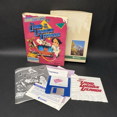 Leisure Suit Larry In Land Of The Lounge Lizards Sierra Amiga Game 3-D *READ* F2