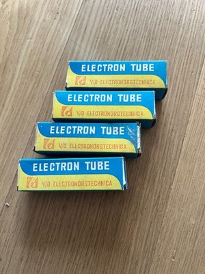 Electron tube 6P14P - Quad NOS tubes valve, Made SSSR
