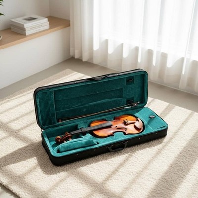 Violin Container Portable Safeguarding Box Shock Absorbing for Lessons
