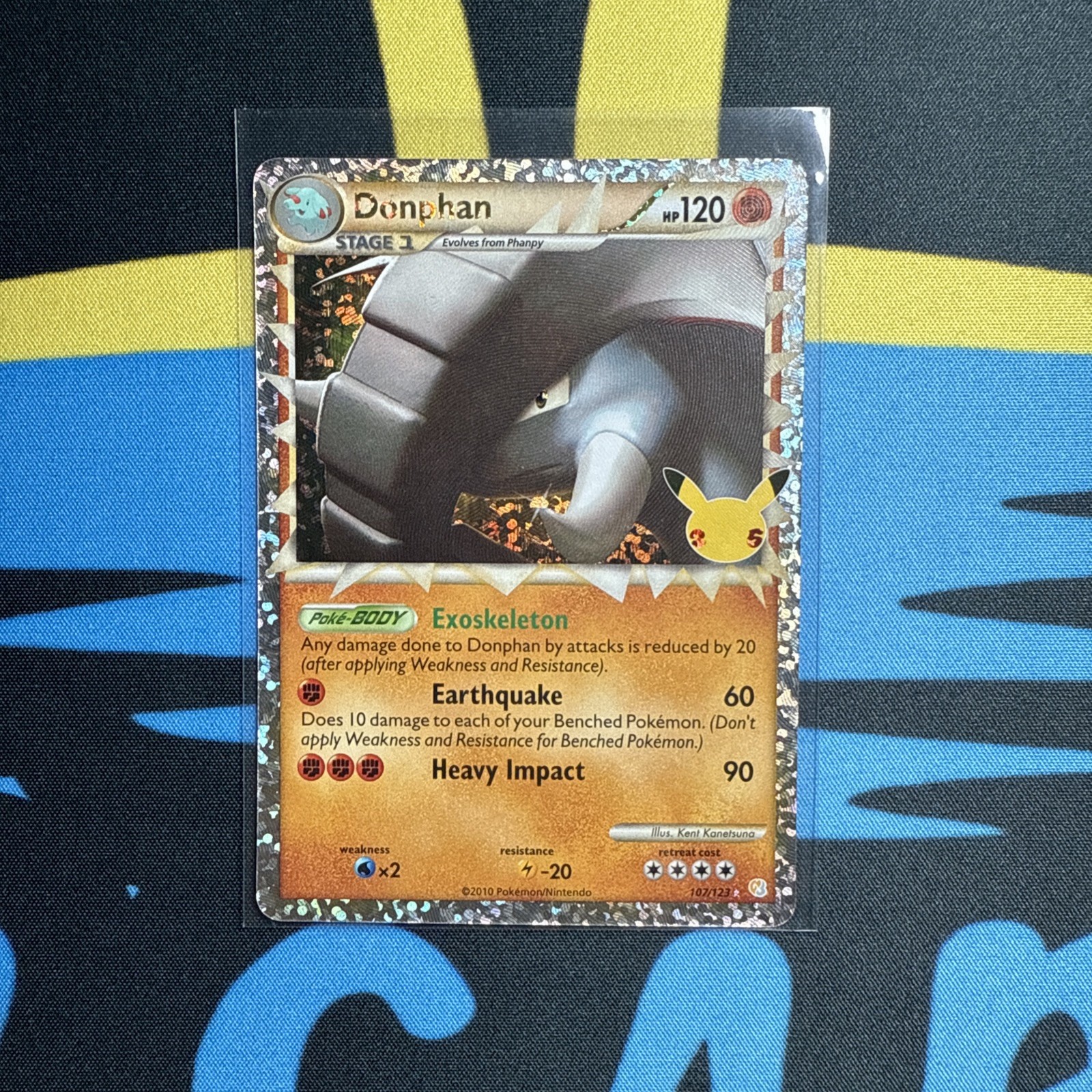 Donphan (Prime) - 107/123 - Pokemon Celebrations Classic Collection Rare Card NM
