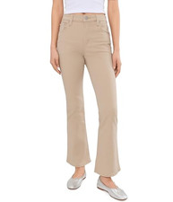 Levi's Women's 726 High Rise Flare Jeans Beige Size 34x32