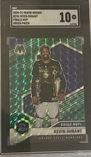 2020-21 Panini Mosaic - Finals MVPs Kevin Durant #296 Green Mosaic Prizm