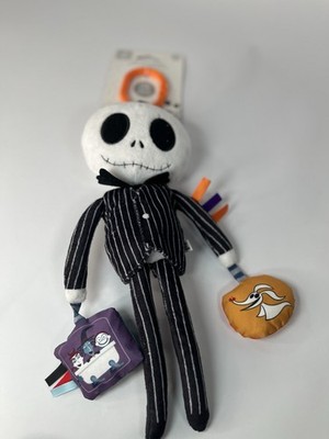 Disney Baby Jack Skellington 11'' Crinkle, Jingle & Jiggle Activity Toy