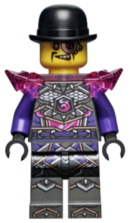 Figurine LEGO Ninjago Le Mécanicien Crystalized 71775 pour collectionneur
