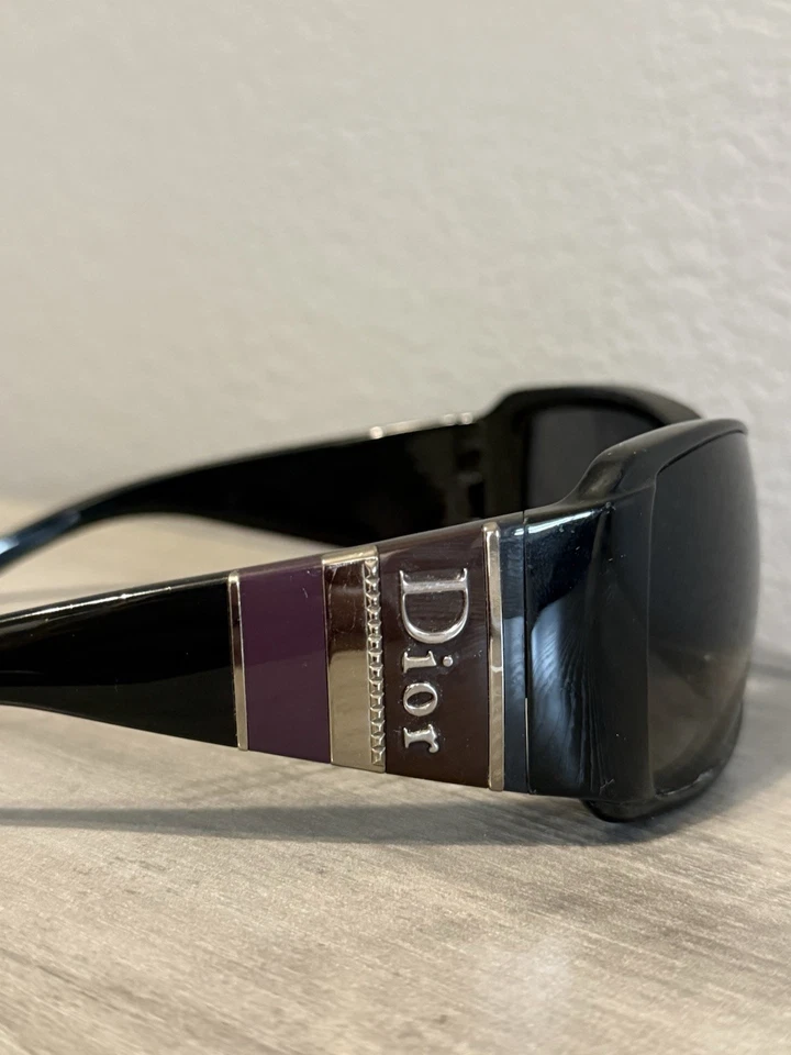 Женские винтажные солнцезащитные очки Christian Dior *элемент отсутствует сбоку* - Изображение 4 из 4