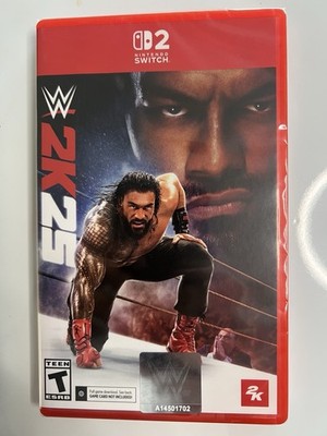 WWE 2K25 for Nintendo Switch 2 NEW SEALED (Code In A Box)